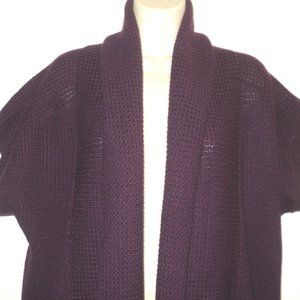 NEW Lucca Couture Size L Cardigan Sweater Purple